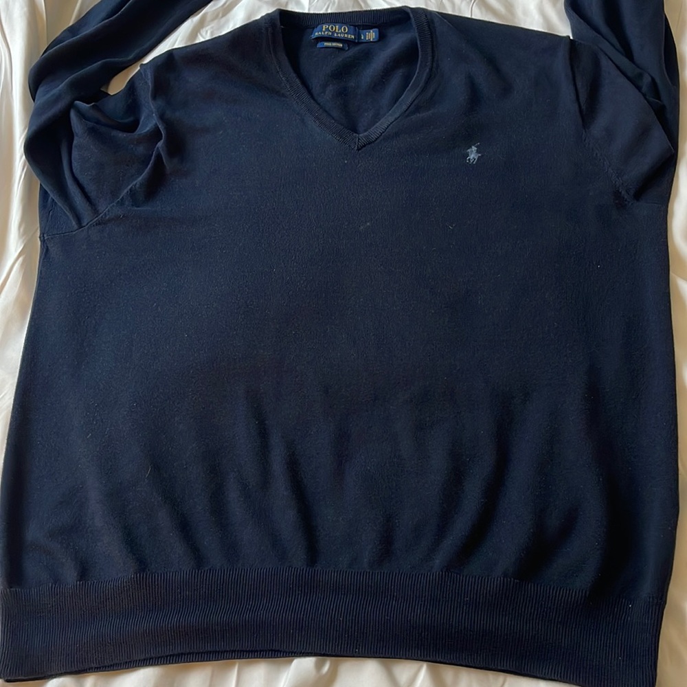 Polo Ralph Lauren Blue Sweater L